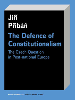 cover image of The Defence of Constitutionalism